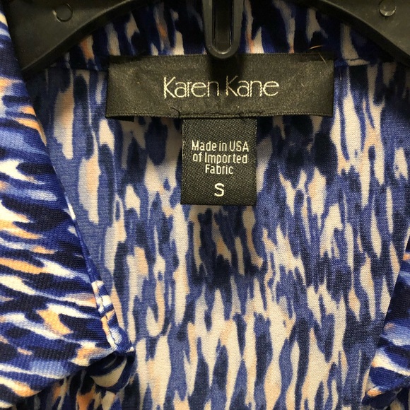 Karen Kane Faux Wrap Dress - Picture 2 of 6